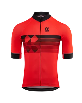 cyklistický dres Kalas Motion Z s krátkým rukávem M červený L