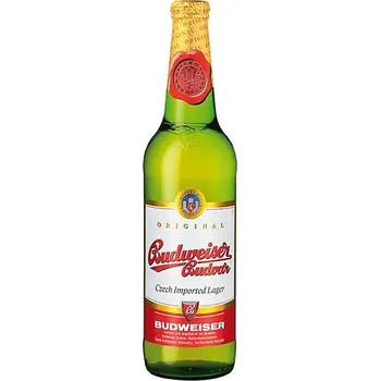 Pivo Budvar světlý výčepní 12° 0,5 l sklo