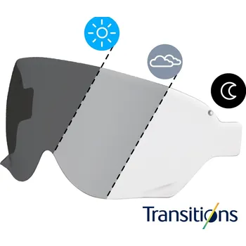 Helma na motorku SHOEI plexi CJ-3 Samozatmavovací photochromatic