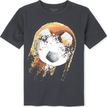Chlapecké tričko CHILDREN´S PLACE CHLAPECKÉ TRIČKO "KICK" černá L
