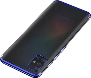 Pouzdro na mobilní telefon Beweare Color Case pro Samsung Galaxy A51 modré