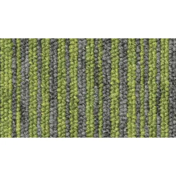 Koberec Kobercové čtverce Desso Essence Stripe 7003 - zelený
