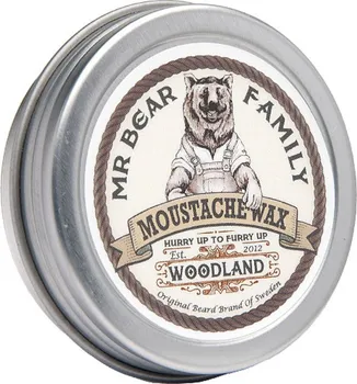 Péče o vousy Mr. Bear Family Woodland vosk na knír 30 ml