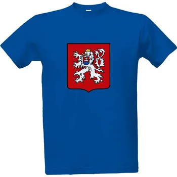 Pánská móda Tričko s potiskem ČS lev 2 - pánské pánské