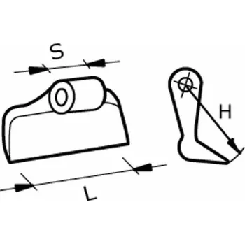 Kladivo Kladivo rovné 76x78x13 mm