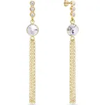 Náušnice čiré se Swarovski Elements Ballena KCG1122SS29C Krystal