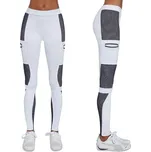 Bas Black Dámské sportovní legíny BAS BLACK Passion Barva bílo-modrá, Velikost XL