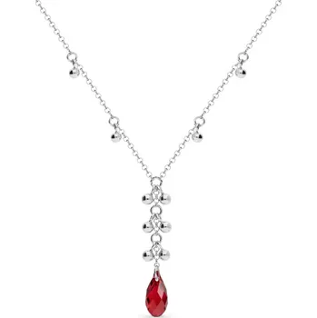 Náhrdelník Náhrdelník červený se Swarovski Elements Triumph NROLO6010SC Scarlet