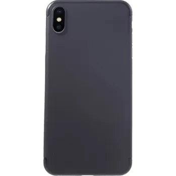 Pouzdro na mobilní telefon Ultra-tenký plastový kryt pro iPhone XS Max - černá