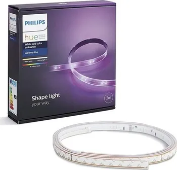 LED páska Philips Hue Lightstrip Plus 2 m + 1 m