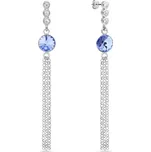 Náušnice modré se Swarovski Elements Ballena KC1122SS29LS Light Sapphire