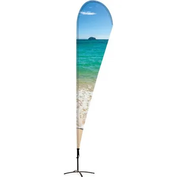Beachflag Alu Drop 345cm Total Height Luxurious Ba