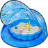 Plážový stan Paradiso Toys Stan s pískovištěm T02828 modrý