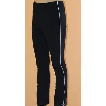 Dívčí tepláky 28903/2, černá s paspulí, vel. 152