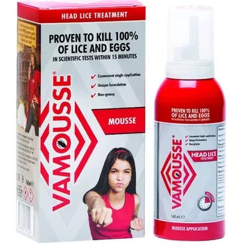 Šampon Alliance Pharma Vamousse pěna proti vším 160 ml