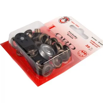 Náušnice Stoklasa Průchodka vnitřní Ø7 mm staromosaz