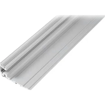 LED páska Profil pro moduly LED průhledný schodový L: 2m hliník
