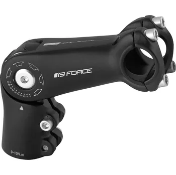 Představec na kolo Force S6.3 černý 25,4/110 mm