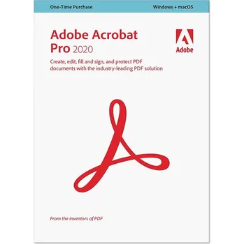 Adobe Acrobat Pro 2020