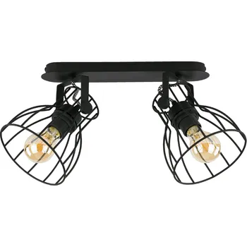 TK Lighting Alano 2xE27 60 W černé 