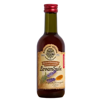 Přírodní produkt Klášterní officína Levandule bylinný sirup 250 ml