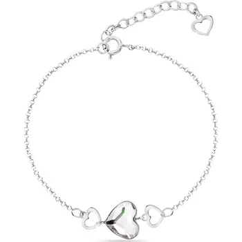 Náramek Náramek čirý se Swarovski Elements Soul BS280810C Krystal