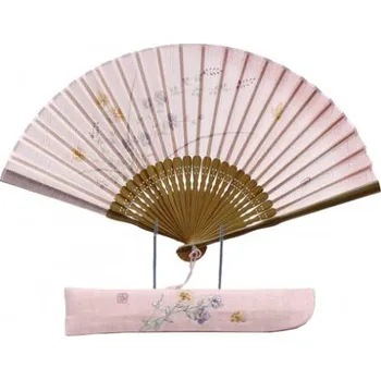 Japonský vějíř Maisendo Kazumi růžový