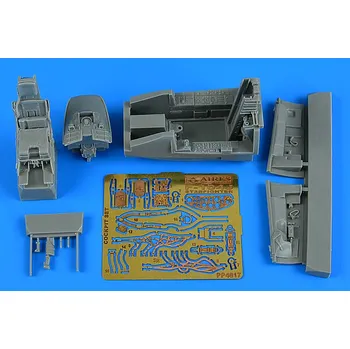 Plastikový model Aires 1/48 F-104J Starfighter cockpit set (Kinetic)