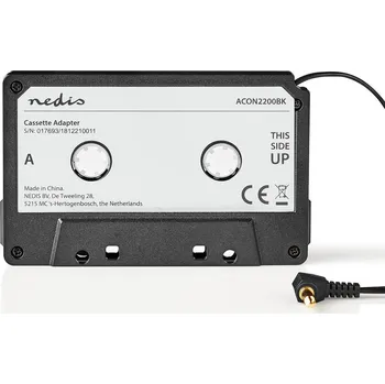 Kazetový adaptér Nedis ACON2200BK 