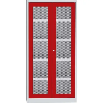 Uskladnění pneumatiky Kovos KOVOS skříň pro skladování kapalin SCH T1 A, červená + doprava zdarma