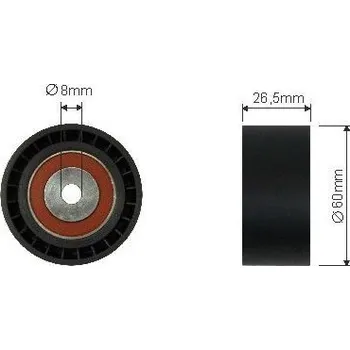 Rozvod motoru kladka napínáku řemene citroen,peugeot mototry TU