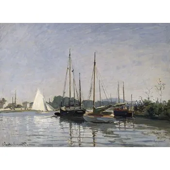 Plakát Plakát, Obraz - Pleasure Boats, Argenteuil, c.1872-3, Claude Monet