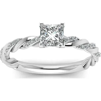 Prsten Olivie Stříbrný prsten AMORE 4231 Velikost prstenů: 10 (EU: 62-64) Ag 925; ≤2,3 g.