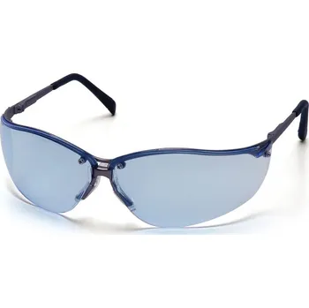 ochranné brýle Pyramex V2 - Metal ESGM1860S, ochranné brýle, kovová obroučka a stranice, světle modré