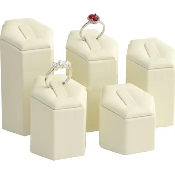 Šperkovnice Koženkový set stojanů na prsteny AD-654/A20