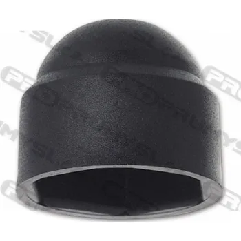 Krytka klobouková pro šestihran M20 PVC černá s=30 mm