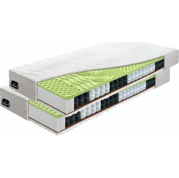 Matrace BENAB ERGOMAX Soft/Hard taštičková matrace 1+1 (2 ks) 80x195 cm Pratelný potah SILVER