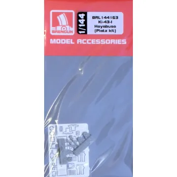 Plastikový model Brengun 1/144 Ki-43-I - detail resin&PE set (PLATZ)