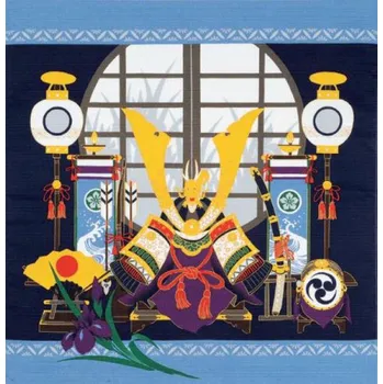 Šátek Japonský šátek Furoshiki 50 x 50 cm Kabuto