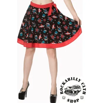Dámská sukně Dámská sukně Banned Regret Nothing Skirt - velikost S