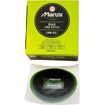 Sada na opravu pneumatiky MB-02 záplata diagonální pr. 80 mm