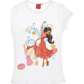 Dívčí tričko SUN CITY Dětské tričko Elena z Avaloru II bavlna bílé vel. 3 roky Velikost: 98 (3 roky)