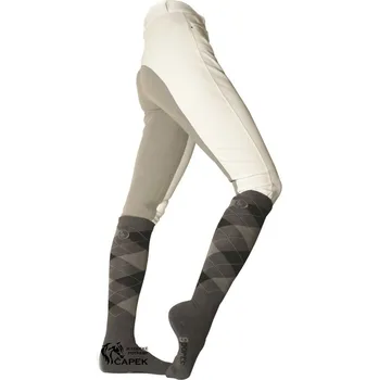 Jezdecké kalhoty Rajtky Kentaur -COMFORT- - Bílá/Šedá - 44