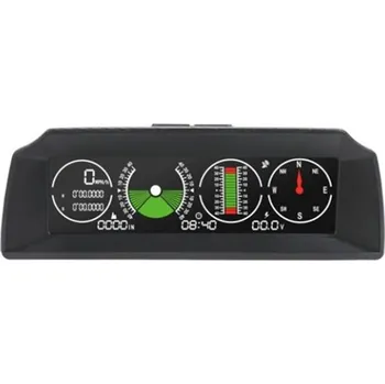 Monitor do auta Palubní DISPLEJ 5,2" LCD, GPS měřič rychlosti s vestavěným víceosým gyroskopem se168