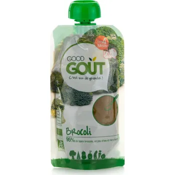 Good Gout Brokolicové pyré 120g BIO