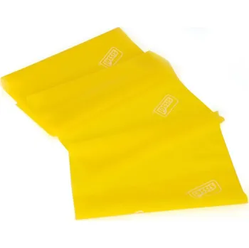 Sissel Fitband Plus žlutá, Velikosti: 15 cm x 2,5 m 200 x 7,5 cm / 250 x 15 cm / 500 x 14,5 cm