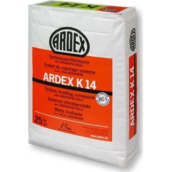 Samonivelační stěrka Ardex K 14 cementová nivelační hmota 25 kg