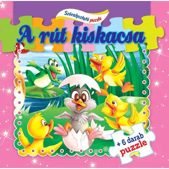 Puzzle A rút kiskacsa + 6 darab puzzle