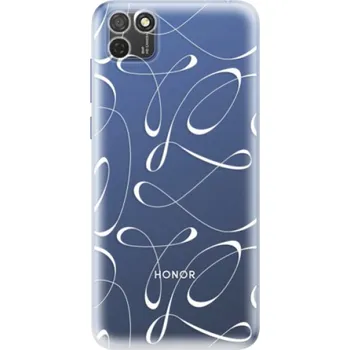 Pouzdro na mobilní telefon Odolné silikonové pouzdro iSaprio - Fancy - white - Honor 9S
