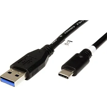 Datový kabel goobay USB 5Gbps kabel USB3.0 A(M) - USB C(M), 3m, černý (73141) - 11.92.9011